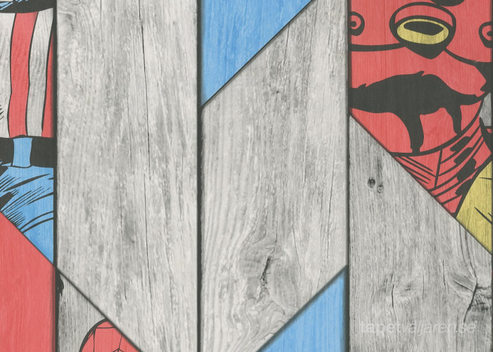 Marvel Wood Panel Tapetväljaren